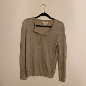 Michael Michael Kors M gold sweater